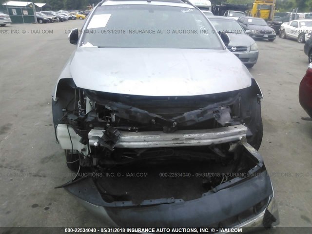 JN8AZ08T55W329164 - 2005 NISSAN MURANO SL/SE/S SILVER photo 6