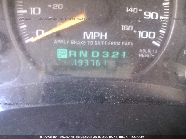 1GCEK19V62E231804 - 2002 CHEVROLET SILVERADO K1500 BLUE photo 7