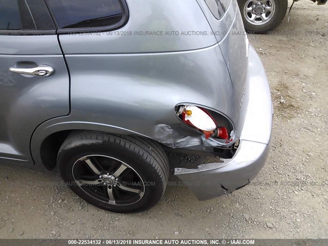 3A8FY48B88T151479 - 2008 CHRYSLER PT CRUISER GRAY photo 6