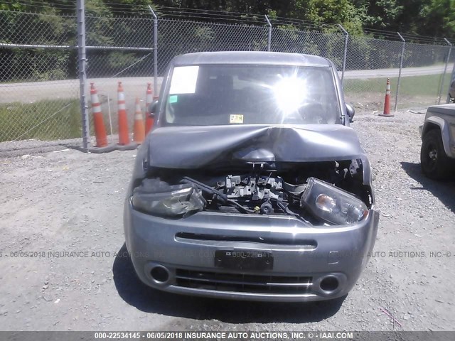 JN8AZ2KR1BT209691 - 2011 NISSAN CUBE S/SL/KROM GRAY photo 6