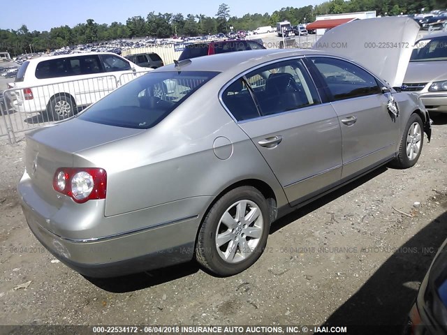 WVWAK93C86P052128 - 2006 VOLKSWAGEN PASSAT 2.0T/2.0T VALUE GRAY photo 4