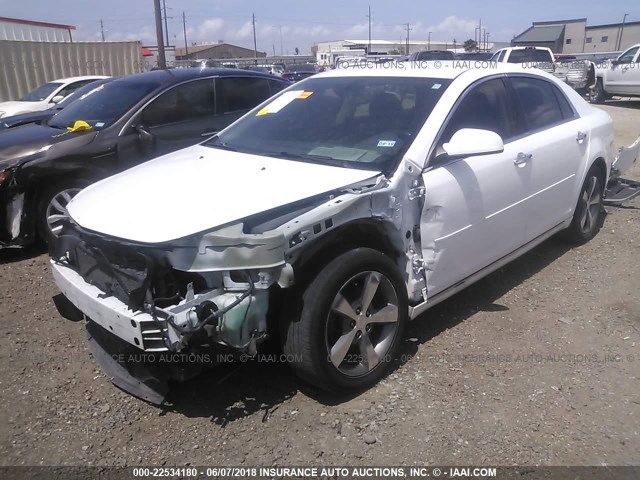 1G1ZC5E01CF328736 - 2012 CHEVROLET MALIBU 1LT 白色 照片 2