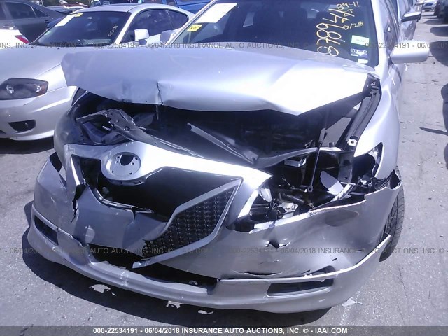 4T1BE46K59U878941 - 2009 TOYOTA CAMRY SE/LE/XLE SILVER photo 6