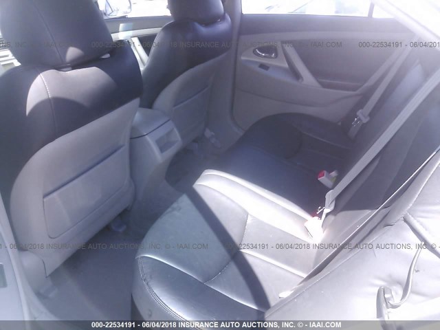 4T1BE46K59U878941 - 2009 TOYOTA CAMRY SE/LE/XLE SILVER photo 8