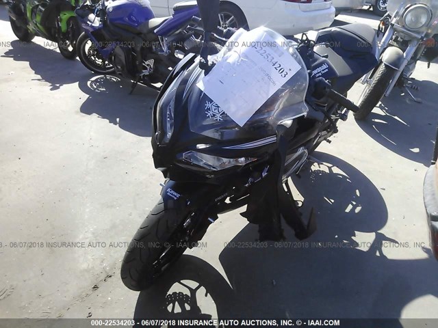 JKAEX8B17HDA40812 - 2017 KAWASAKI EX300 B BLACK photo 2