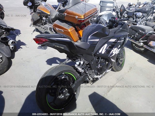 JKAEX8B17HDA40812 - 2017 KAWASAKI EX300 B BLACK photo 4