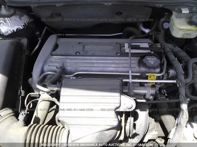 1G8AJ52F94Z139345 - 2004 SATURN ION LEVEL 2 BLUE photo 10