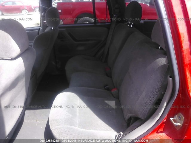 1J4GW58S3XC627195 - 1999 JEEP GRAND CHEROKEE LAREDO Qırmızı foto 8