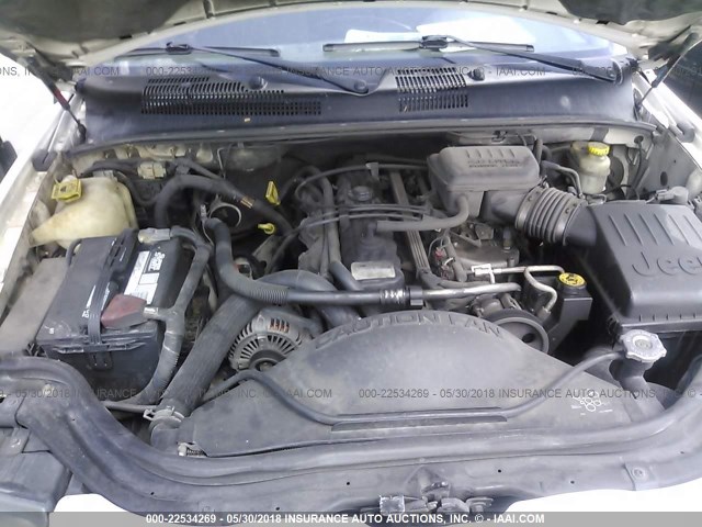 1J4GW48S54C293421 - 2004 JEEP GRAND CHEROKEE LAREDO/COLUMBIA/FREEDOM 白色 照片 10