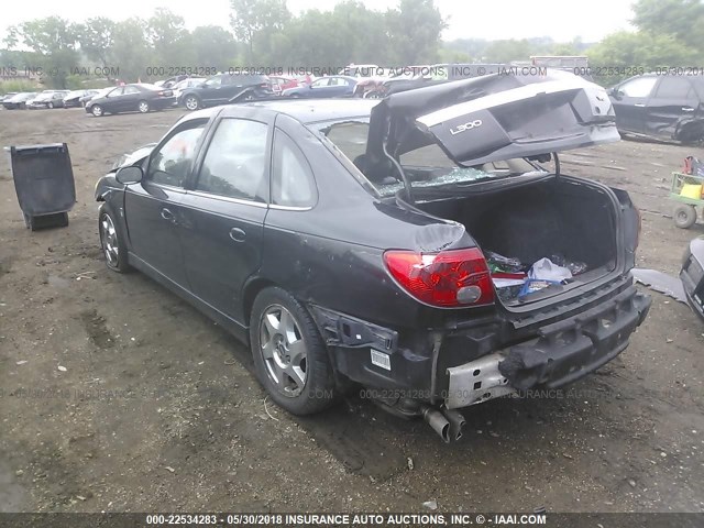 1G8JL54R14Y511686 - 2004 SATURN L300 LEVEL 3 BLACK photo 3