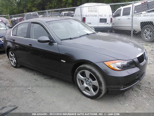 WBAVD53568A010033 - 2008 BMW 335 XI Сұр фото 1