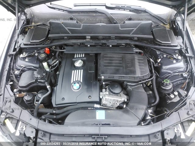 WBAVD53568A010033 - 2008 BMW 335 XI Сұр фото 10