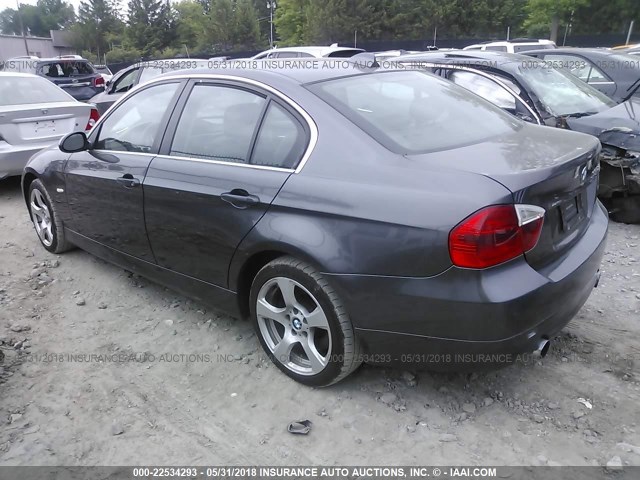 WBAVD53568A010033 - 2008 BMW 335 XI Сұр фото 3