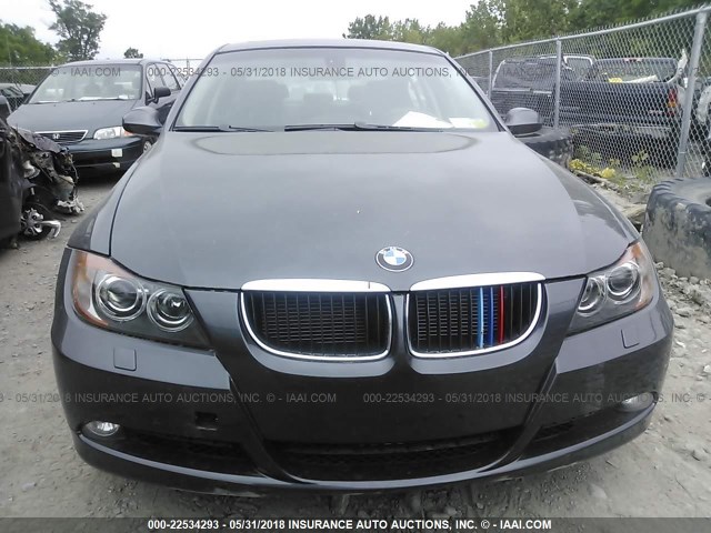 WBAVD53568A010033 - 2008 BMW 335 XI Сұр фото 6