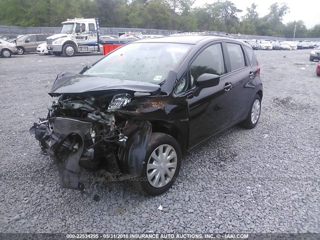 3N1CE2CP4GL396971 - 2016 NISSAN VERSA NOTE S/S PLUS/SV/SL/SR BLACK photo 2