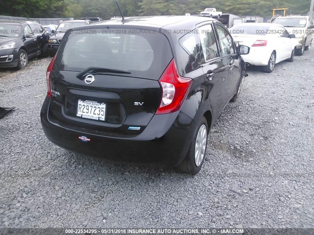 3N1CE2CP4GL396971 - 2016 NISSAN VERSA NOTE S/S PLUS/SV/SL/SR BLACK photo 4