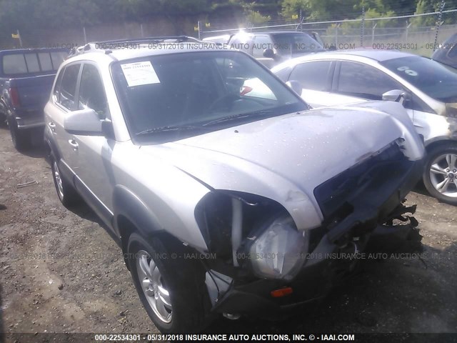 KM8JN72D36U412280 - 2006 HYUNDAI TUCSON GLS/LIMITED SILVER photo 1