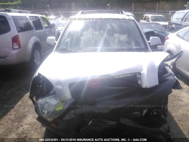 KM8JN72D36U412280 - 2006 HYUNDAI TUCSON GLS/LIMITED SILVER photo 6