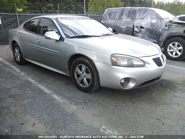 2G2WP552481122362 - 2008 PONTIAC GRAND PRIX SILVER photo 1