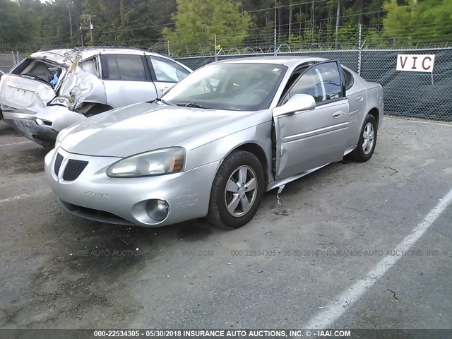 2G2WP552481122362 - 2008 PONTIAC GRAND PRIX SILVER photo 2