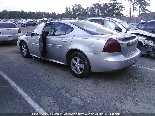 2G2WP552481122362 - 2008 PONTIAC GRAND PRIX SILVER photo 3