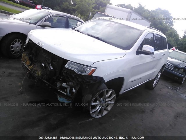 1C4RJFJT2EC441795 - 2014 JEEP GRAND CHEROKEE SUMMIT 白色 照片 2