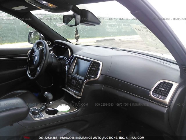 1C4RJFJT2EC441795 - 2014 JEEP GRAND CHEROKEE SUMMIT WHITE photo 5