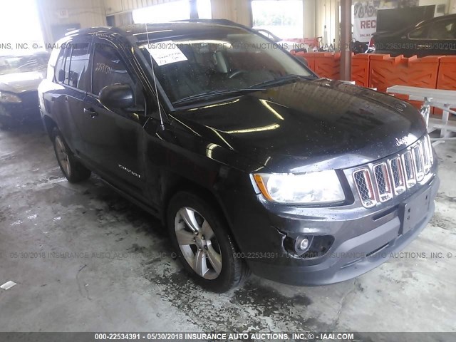 1J4NT1FA7BD215836 - 2011 JEEP COMPASS SPORT BLACK photo 1