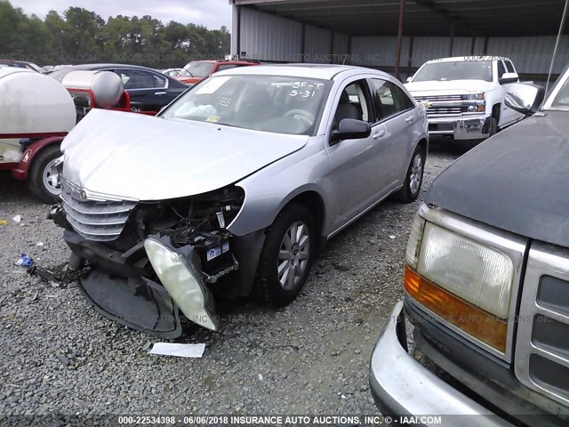 1C3LC46K57N668754 - 2007 CHRYSLER SEBRING SILVER photo 2