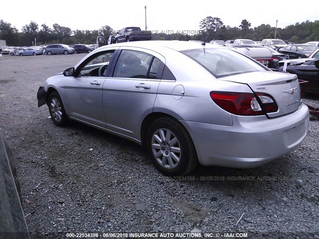 1C3LC46K57N668754 - 2007 CHRYSLER SEBRING SILVER photo 3