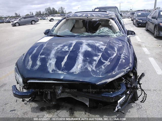 3LN6L5E97HR646083 - 2017 LINCOLN MKZ RESERVE BLUE photo 6