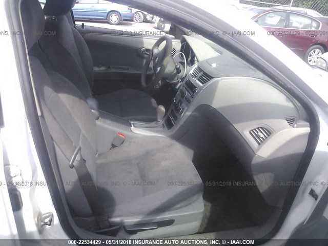 1G1ZA5E01AF256617 - 2010 CHEVROLET MALIBU LS 白色 照片 5
