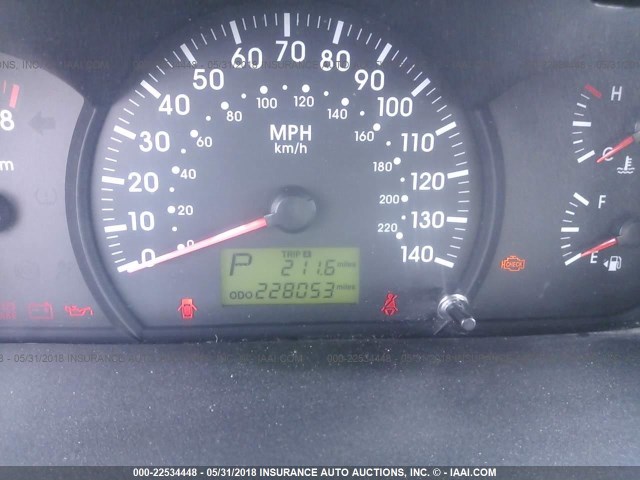 KNAFE121155179051 - 2005 KIA NEW SPECTRA LX/EX BLUE photo 7