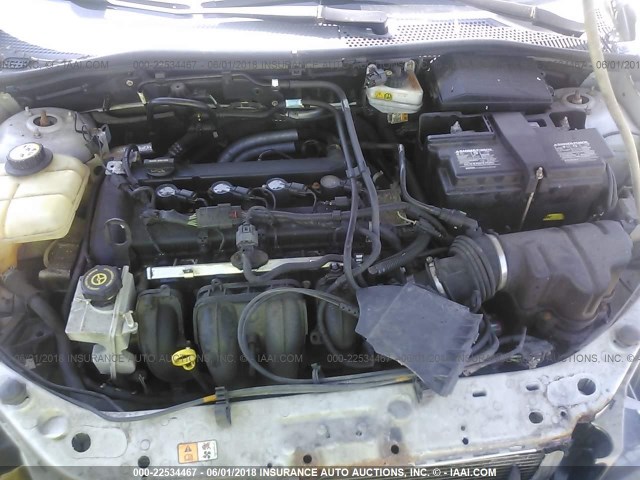 1FAHP34N07W172435 - 2007 FORD FOCUS ZX4/S/SE/SES 银色 照片 10