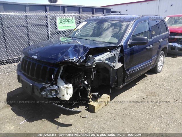 1J4GR48K15C680752 - 2005 JEEP GRAND CHEROKEE LAREDO/COLUMBIA/FREEDOM 蓝色 照片 2