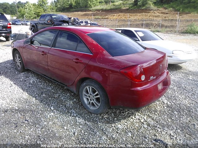 1G2ZG558864126319 - 2006 PONTIAC G6 SE1 RED photo 3