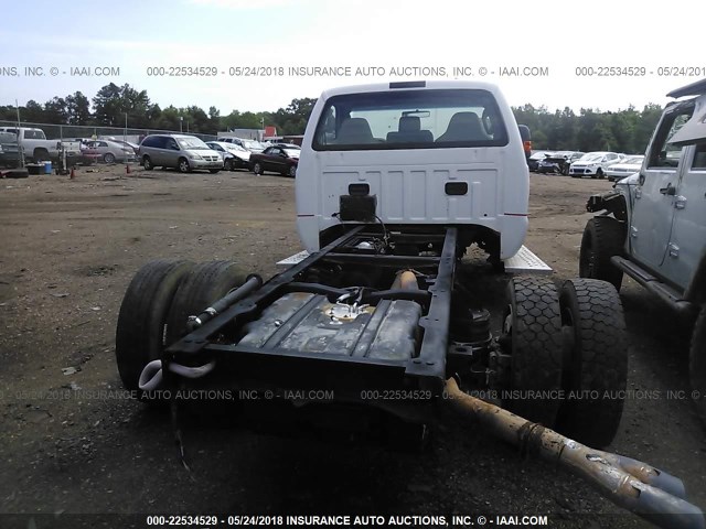 1FDXF46R88ED81228 - 2008 FORD F450 SUPER DUTY WHITE photo 7