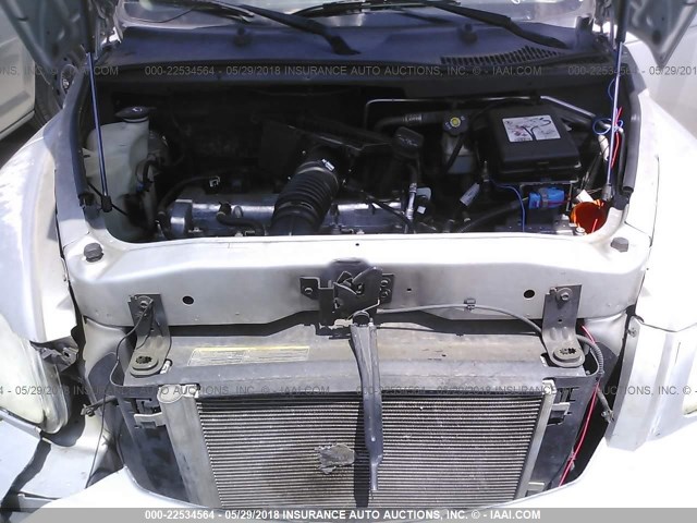 3GNBAADBXAS616426 - 2010 CHEVROLET HHR LS SILVER photo 10