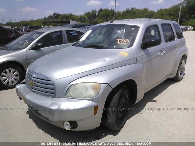 3GNBAADBXAS616426 - 2010 CHEVROLET HHR LS SILVER photo 2