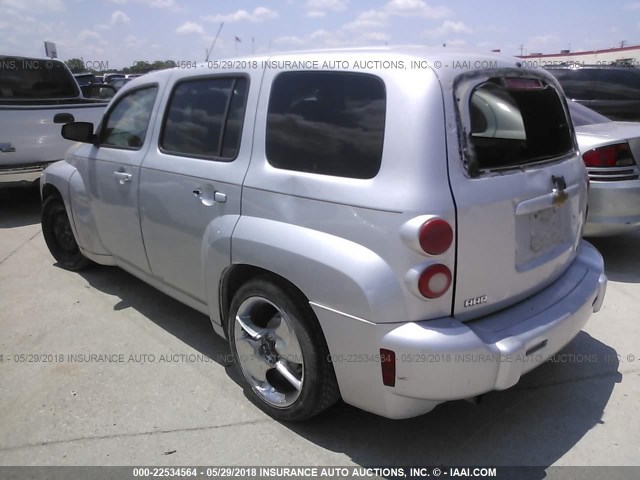 3GNBAADBXAS616426 - 2010 CHEVROLET HHR LS SILVER photo 3
