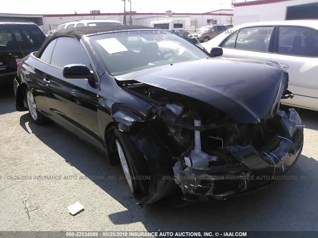 4T1FA38P75U044549 - 2005 TOYOTA CAMRY SOLARA SE/SLE შავი ფოტო 1