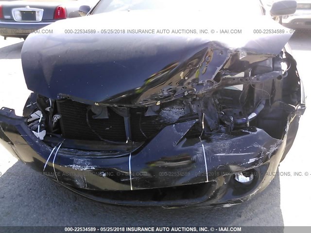 4T1FA38P75U044549 - 2005 TOYOTA CAMRY SOLARA SE/SLE შავი ფოტო 6