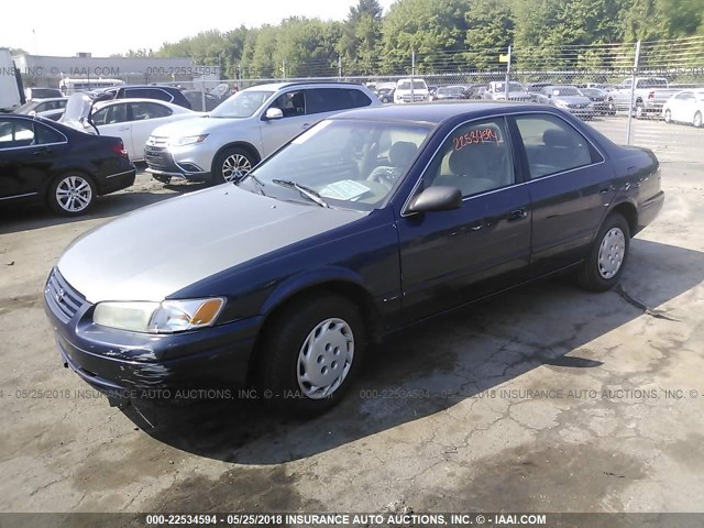 4T1BG22K4VU751189 - 1997 TOYOTA CAMRY CE/LE/XLE 蓝色 照片 2