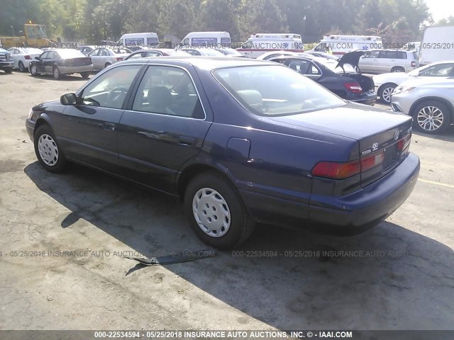 4T1BG22K4VU751189 - 1997 TOYOTA CAMRY CE/LE/XLE 蓝色 照片 3
