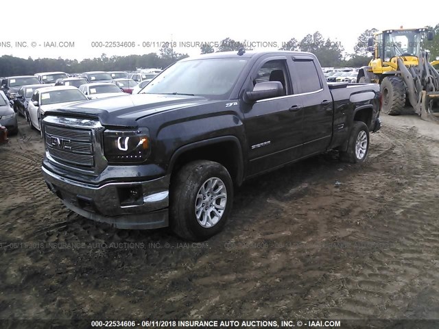 1GTR1UEH2EZ341736 - 2014 GMC SIERRA C1500 SLE BLACK photo 2