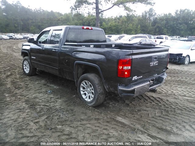 1GTR1UEH2EZ341736 - 2014 GMC SIERRA C1500 SLE BLACK photo 3