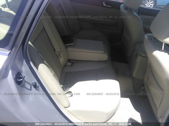 JNKAY01E47M305171 - 2007 INFINITI M35 SPORT SILVER photo 8