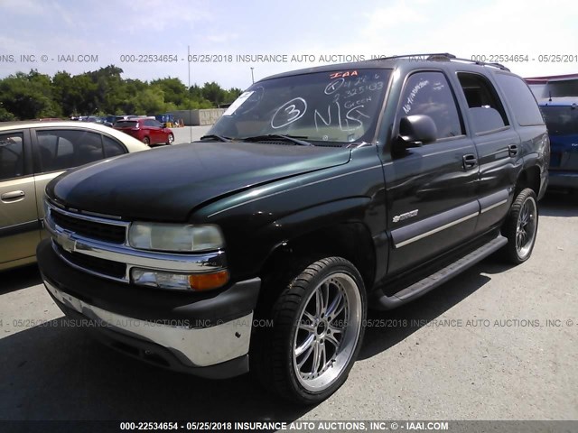 1GNEC13Z63J325433 - 2003 CHEVROLET TAHOE C1500 GREEN photo 2