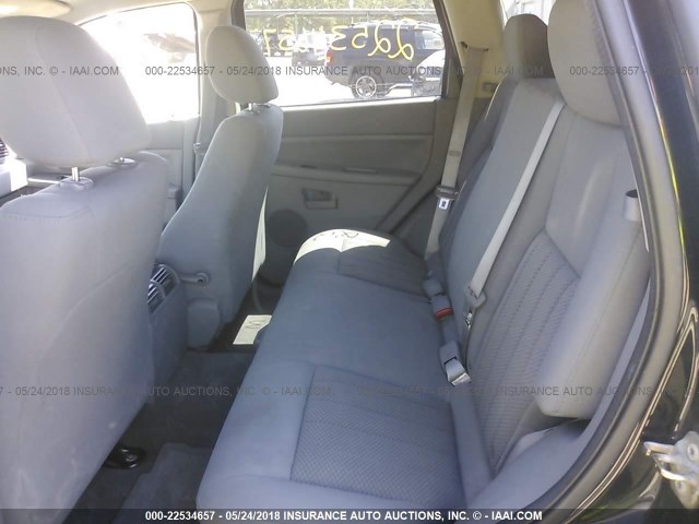 1J4GR48K76C313064 - 2006 JEEP GRAND CHEROKEE LAREDO/COLUMBIA/FREEDOM 黑色 照片 8