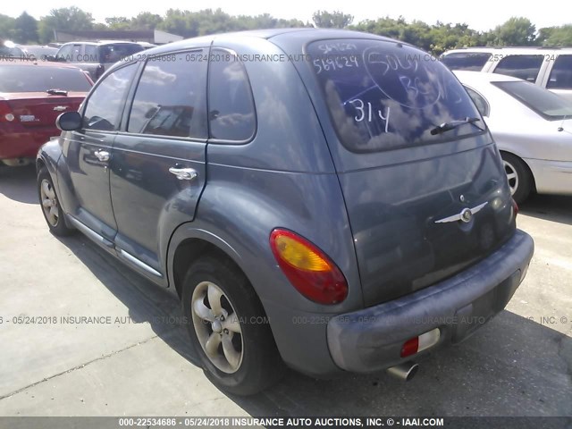 3C4FY48B93T569629 - 2003 CHRYSLER PT CRUISER CLASSIC 青色 照片 3